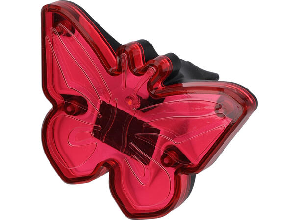 Sommerfugl PP Solar 9x9x8,5cm 4ass Display med 16stk 